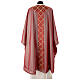 Medieval chasuble with embroidered orphrey on the front, 95% wool, 5% lurex s8