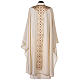 Medieval chasuble with embroidered orphrey on the front, 93% wool s6