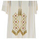 Medieval chasuble with embroidered orphrey on the front, 100% wool s9