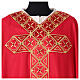 Medieval chasuble with embroidered orphrey on the front, 100% wool s3