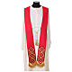 Medieval chasuble with embroidered orphrey on the front, 100% wool s13