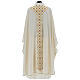 Clivio 100% pura lana ricamo fascione fronte s5