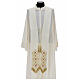 Clivio 100% pura lana ricamo fascione fronte s14