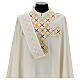 100% wool Medieval chasuble with embroidered orphrey on the front s7