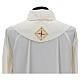 100% wool Medieval chasuble with embroidered orphrey on the front s10