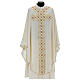 100% wool Medieval chasuble with embroidered orphrey on the front s2