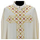 100% wool Medieval chasuble with embroidered orphrey on the front s4