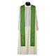 Chasuble in polyester with Cross and golden embroidery s9