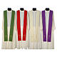 Chasuble 100% polyester with embroidered Cross s8