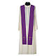 Chasuble 100% polyester with embroidered Cross s12