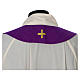 Chasuble 100% polyester with embroidered Cross s13