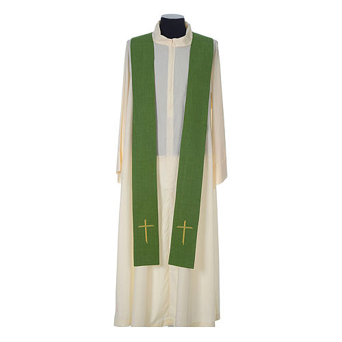 Polyester chasuble with embroidered Cross 9