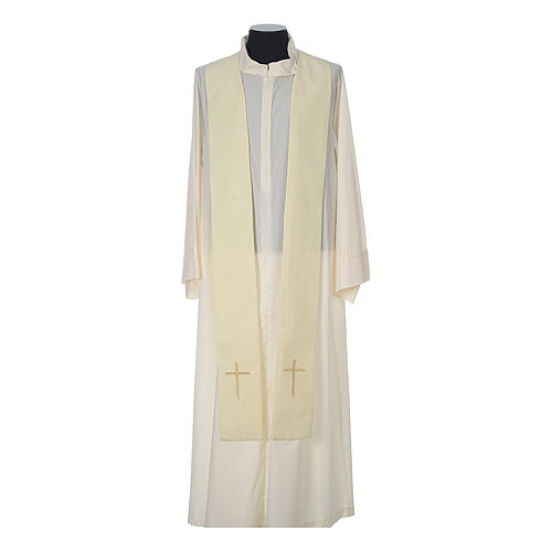 Polyester chasuble with embroidered Cross 11