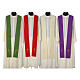 Polyester chasuble with embroidered Cross s8