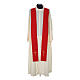 Polyester chasuble with embroidered Cross s10