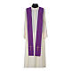 Polyester chasuble with embroidered Cross s12