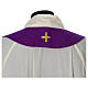 Polyester chasuble with embroidered Cross s13