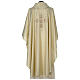 Gold chasuble with embroidered Cross s5