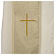 Gold chasuble with embroidered Cross s7