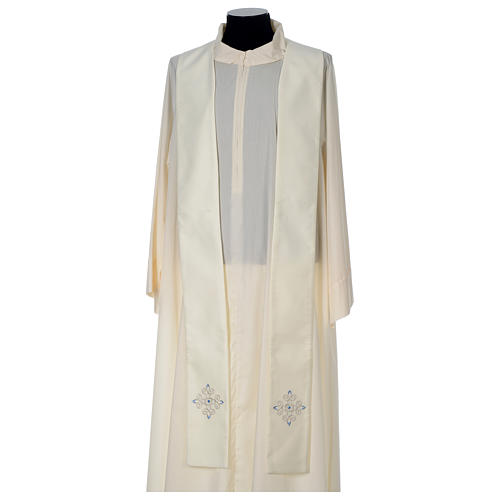 Marian chasuble, glazed, with stones and pearls Limited Edition 6