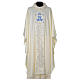 Marian chasuble, glazed, with stones and pearls Limited Edition s1