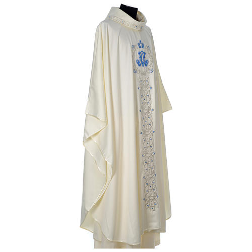 Marian chasuble with pearls Limited Edition 4