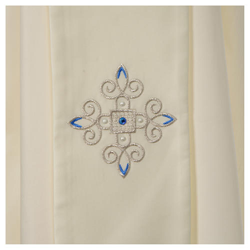 Marian chasuble with pearls Limited Edition 7