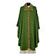 Limited Edition chasuble with glass appliques on orphrey s3
