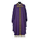 Limited Edition chasuble with glass appliques on orphrey s6