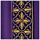 Limited Edition chasuble with glass appliques on orphrey s7