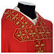 Limited Edition chasuble with glass appliques on orphrey s8