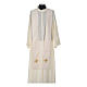 Limited Edition chasuble with glass appliques on orphrey s12
