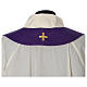 Limited Edition chasuble with glass appliques on orphrey s14