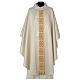 Chasuble with stones on orphrey, ivory Limited Edition s1