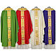 Chasuble 100% wool with crosses and crystals Gamma s2