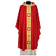 Chasuble 100% wool with crosses and crystals Gamma s4