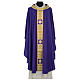 Chasuble 100% wool with crosses and crystals Gamma s6
