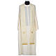 Chasuble 100% laine Croix strass Gamma s10