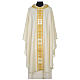 Wool chasuble with cross and crystals Gamma s5
