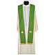 Wool chasuble with cross and crystals Gamma s8