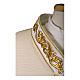 Chasuble in wool and lurex with embroidered reinforced neckline, light fabric Gamma s2