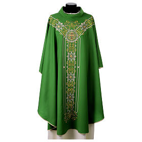 Chasuble in pure wool with embroidery decoration Gamma