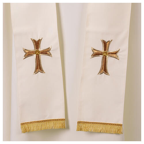 Chasuble in pure wool with embroidery decoration Gamma 13