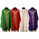 Chasuble in pure wool with embroidery decoration Gamma s1