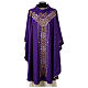 Chasuble in pure wool with embroidery decoration Gamma s8