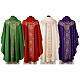 Chasuble in pure wool with embroidery decoration Gamma s10