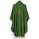 Chasuble 100% polyester with machine embroidery, light fabric Gamma s7