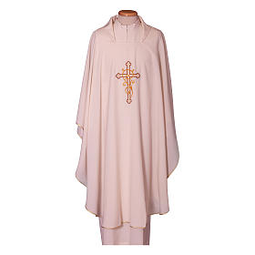 Chasubles: Chasuble 100% polyester léger avec broderie machine
