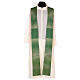 Chasuble in wool and lurex with stripes, light fabric Gamma s12