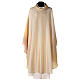 Chasuble in wool and lurex, blended colour Gamma s1